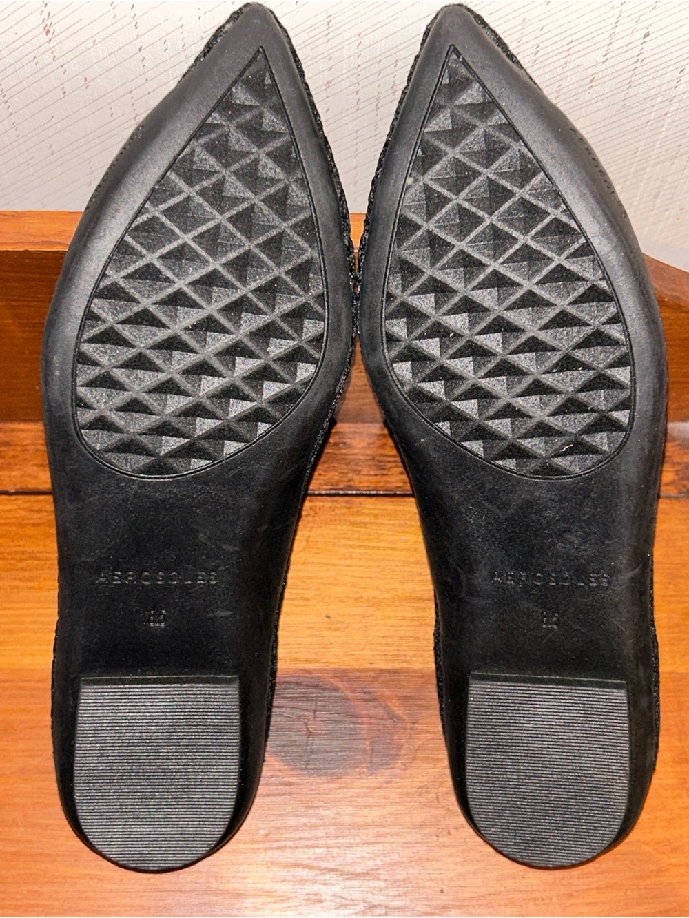 AEROSOLES Point Knit Danielle Ballet Flat Shoes - Picture 7 of 8